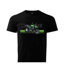 PÁNSKÉ TRIKO S MOTIVEM KAWASAKI Z900 - ČERNÉ