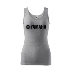 DÁMSKÉ TÍLKO S MOTIVEM YAMAHA - ŠEDÉ
