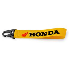 KLÍČENKA S MOTIVEM HONDA - ŽLUTÁ