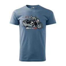 PÁNSKÉ TRIKO S MOTIVEM SUZUKI INTRUDER 1800 - DENIM