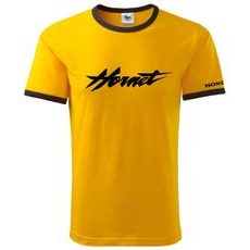 PÁNSKÉ TRIKO S MOTIVEM HONDA HORNET 3 - ŽLUTÉ