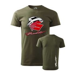 PÁNSKÉ TRIKO S MOTIVEM SUZUKI BANDIT - MILITARY