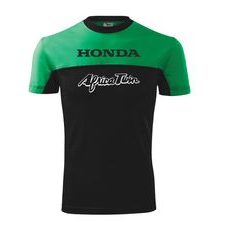 PÁNSKÉ TRIKO S MOTIVEM HONDA AFRICA 1 - ZELENO/ČERNÉ
