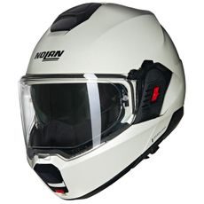 MOTO HELMA NOLAN N120-1 CLASSICO WHITE N-COM 320