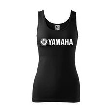 DÁMSKÉ TÍLKO S MOTIVEM YAMAHA - ČERNÉ