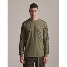DIVERSE EXTREME TEAM - DAKAR RALLY TRIČKO S DLOUHÝM RUKÁVEM LG STRAP KHAKI