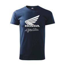 PÁNSKÉ TRIKO S MOTIVEM HONDA AFRICA 2 - TMAVĚ MODRÁ