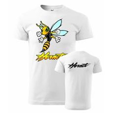 PÁNSKÉ TRIKO S MOTIVEM HONDA HORNET - BÍLÉ