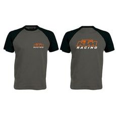 PÁNSKÉ TRIKO S MOTIVEM KTM RACING 6 - ČERNO/ŠEDÉ