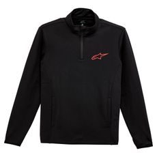 MIKINA MISSION 2 MIDLAYER, ALPINESTARS (ČERNÁ/ČERVENÁ)