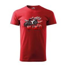 PÁNSKÉ TRIKO S MOTIVEM SUZUKI NO LIMITS - ČERVENÉ