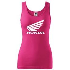 DÁMSKÉ TÍLKO S MOTIVEM HONDA - RŮŽOVÁ