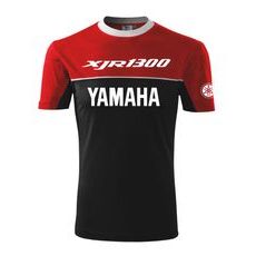 PÁNSKÉ TRIKO S MOTIVEM YAMAHA XJR 1300 - ČERVENÁ/ČERNÁ