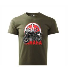 PÁNSKÉ TRIKO S MOTIVEM YAMAHA FAZER 1 - MILITARY