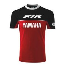PÁNSKÉ TRIKO S MOTIVEM YAMAHA FJR - ČERNÁ/ČERVENÁ