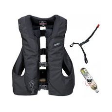 AIRBAGOVÁ VESTA HIT-AIR MLV3-H JEZDECKÁ ČERNÁ