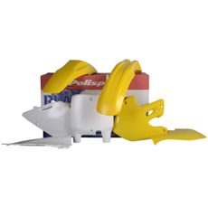 SADA PLASTŮ POLISPORT 90094 OEM BARVA PRO SUZUKI RM 125 1999-2000, SUZUKI RM 250 1999-2000