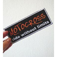 NÁŠIVKA S MOTIVEM MOTOCROSS