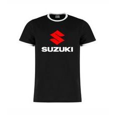 PÁNSKÉ TRIKO S MOTIVEM SUZUKI 3 - ČERNÉ