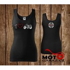 DÁMSKÉ TÍLKO MOTOGARÁŽ LIMITED EDITION SUPERSPORT - ČERNÉ