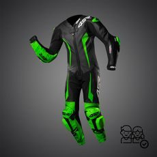 DĚTSKÁ KOMBINÉZA 4SR RACING JUNIOR GREEN AR