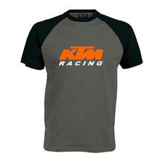 PÁNSKÉ TRIKO S MOTIVEM KTM RACING 4 - ČERNO/ŠEDÉ