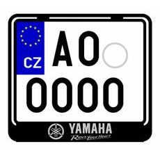 NOSIČ SPZ NA MOTORKU S 3D MOTIVEM YAMAHA