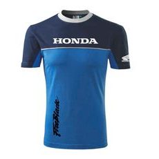 PÁNSKÉ TRIKO S MOTIVEM HONDA FIREBLADE MODRÉ