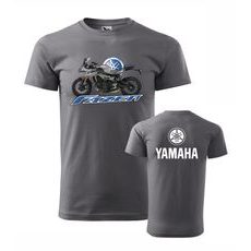PÁNSKÉ TRIKO S MOTIVEM YAMAHA FAZER 2 - ŠEDÉ