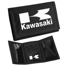 MOTO PENĚŽENKA S MOTIVEM KAWASAKI 1 - ČERNÁ
