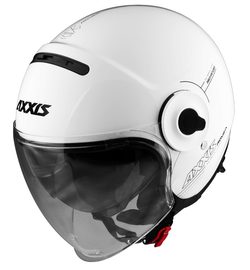 Otevřená helma AXXIS RAVEN SV ABS solid bílá lesklá - AXXIS - Otevřené moto  přilby - 2 573 Kč - Motogaráž.cz - Vše pro motorkáře na jednom místě!