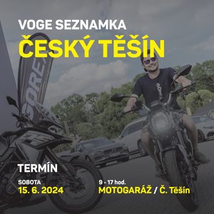 VOGE Seznamka - Testovací jízdy 15.6.2024 Český Těšín