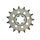 Řetězová sada D.I.D Chain - stříbrný řetěz 428 VX, X-kroužek, kolečko SUPERSPROX, rozeta SUPERSPROX pro SUZUKI GZ 125 Marauder 1998-2011