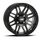 ITP SS316, 12x7 (5+2) Matte Black w/ Machined 4/115