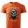 Pánské triko s motivem Motorcycle Legendary riders - Oranžové