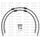 CROSSOVER Hadice přední brzdy sada Venhill POWERHOSEPLUS HON-6024FB-CB (2 hadice v sadě) karbonové hadice, černé koncovky