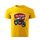 Pánské triko s motivem Ducati Scrambler - Žluté