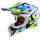 LS2 MX470 SUBVERTER NIMBLE WHITE BLUE H-V YELLOW