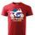 Pánské triko s motivem BMW G 650 GS Adventure - Červená