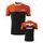 Pánské triko s motivem Yamaha R1 - Oranžová/Černá
