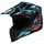 Motokrosová helma iXS iXS363 2.0 Černo-Modro-Červená Matná