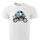 Pánské triko s motivem BMW R1200gs Adventure - Bílé