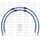 CROSSOVER Hadice přední brzdy sada Venhill POWERHOSEPLUS YAM-11006FS-SB (2 hadice v sadě) modré hadice, nerezové koncovky