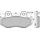 Brzdové destičky RMS 225100670 organické