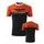 Pánské triko s motivem Honda Goldwing - Oranžové/Černé