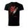 Pánské triko s motivem Motocross Dirt Rider - Černé