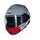 Moto helma Nolan N120-1 Grafo Grey/Red N-com 349