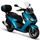 Peugeot Pulsion 125i Allure - Amazonite Satin Blue