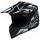 Motokrosová helma iXS iXS363 2.0 Černo-Bílá Matná