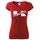 Dámské triko s motivem Kawasaki 3 - Červené